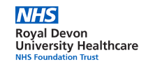 Royal Devon University Healthcare logo