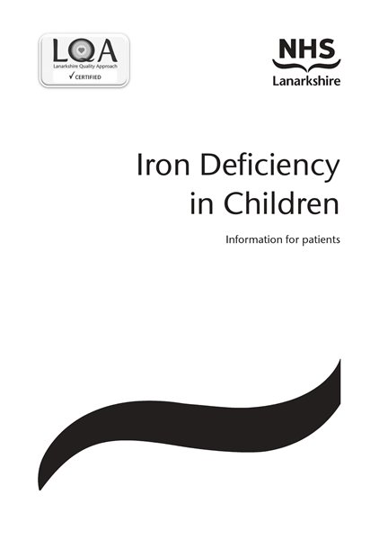 Iron deficiency page 1